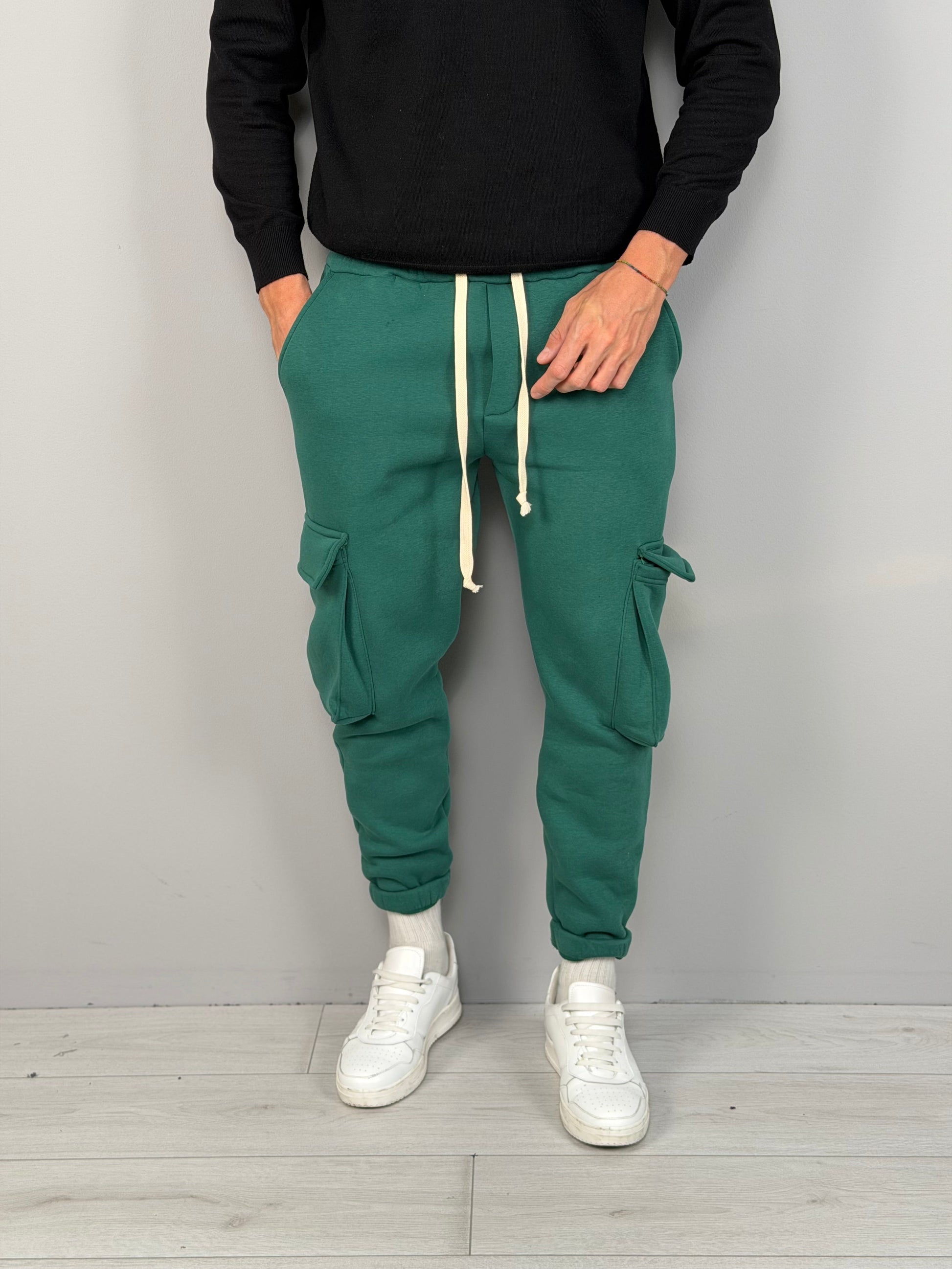 PANTALONE TUTA TASCONATO