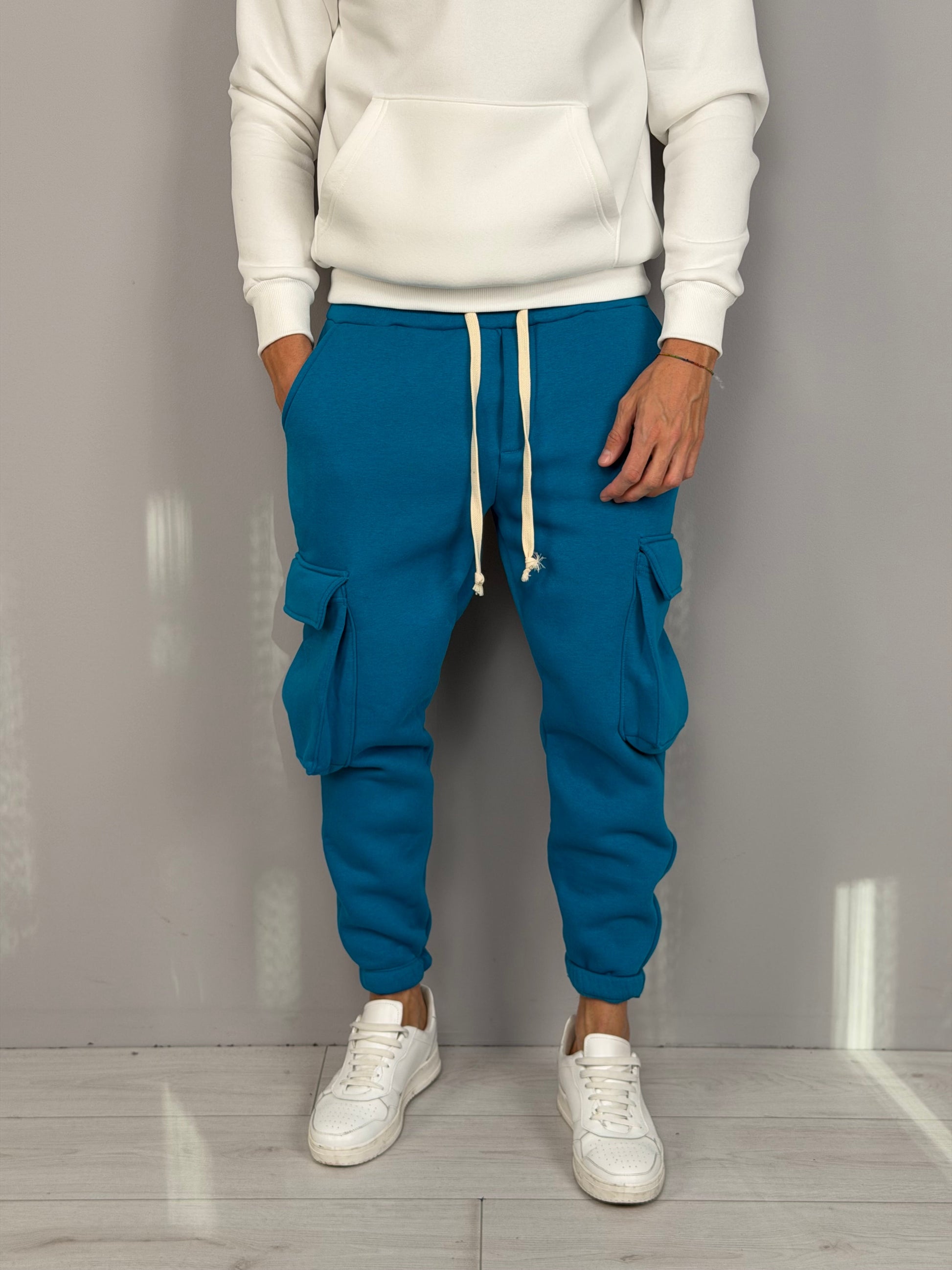 PANTALONE TUTA TASCONATO