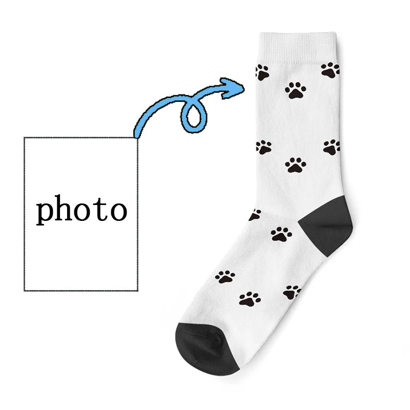 CALCETINES 3D PERSONALIZADOS DE GATO – DIVERTIDOS Y LARGOS PARA REGALO