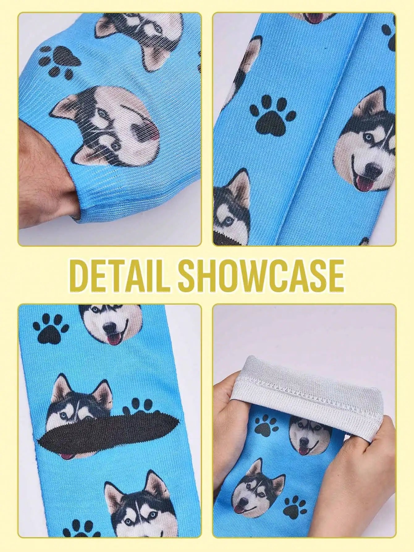 CALCETINES PERSONALIZADOS CON FOTO – REGALO ORIGINAL DE ANIVERSARIO