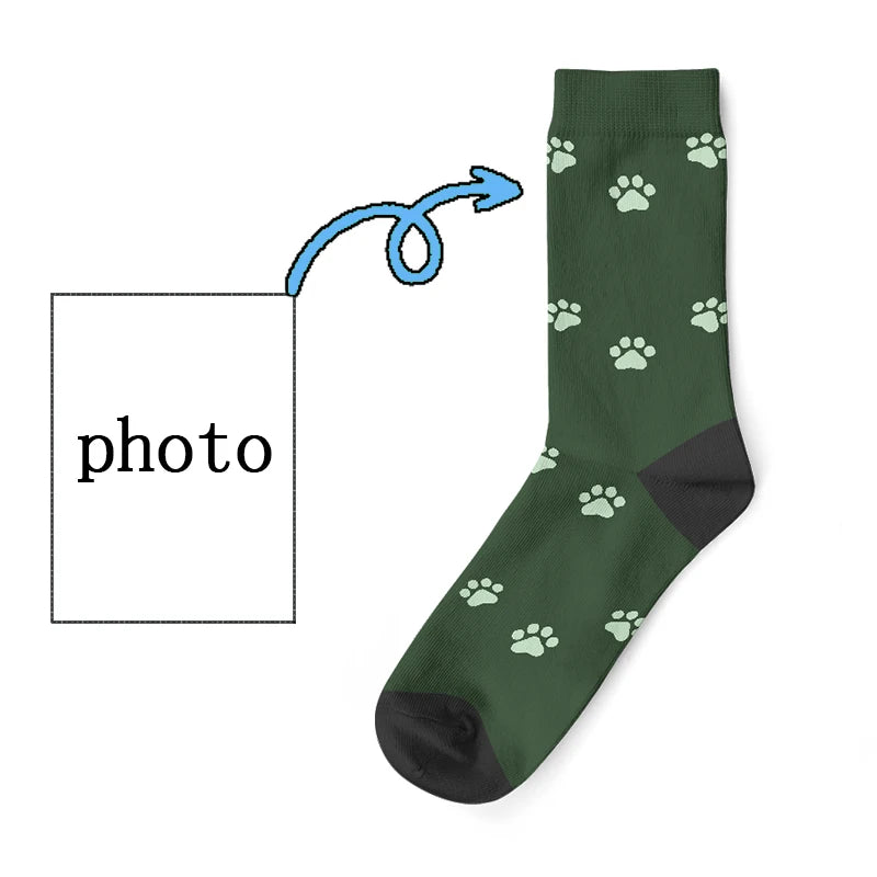 CALCETINES 3D PERSONALIZADOS DE GATO – DIVERTIDOS Y LARGOS PARA REGALO