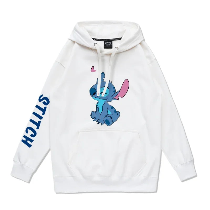 SUDADERA STITCH DISNEY – UNISEX, HOLGADA Y CÁLIDA OTOÑO/INVIERNO