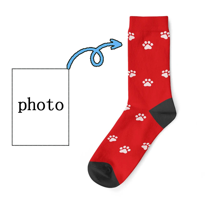 CALCETINES 3D PERSONALIZADOS DE GATO – DIVERTIDOS Y LARGOS PARA REGALO