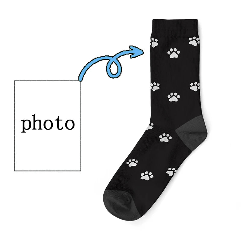 CALCETINES 3D PERSONALIZADOS DE GATO – DIVERTIDOS Y LARGOS PARA REGALO