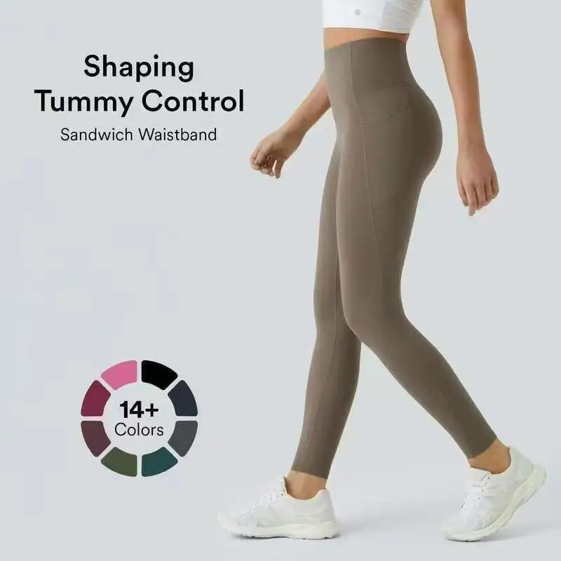 Leggings de yoga/gimnasio con efecto levantacola