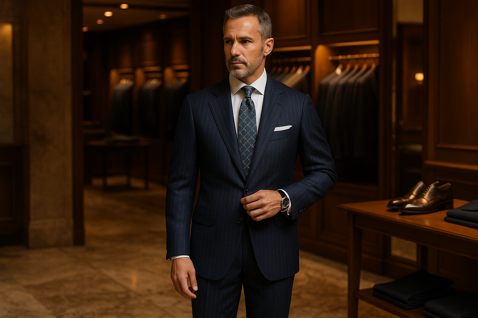 luxury menswear 
