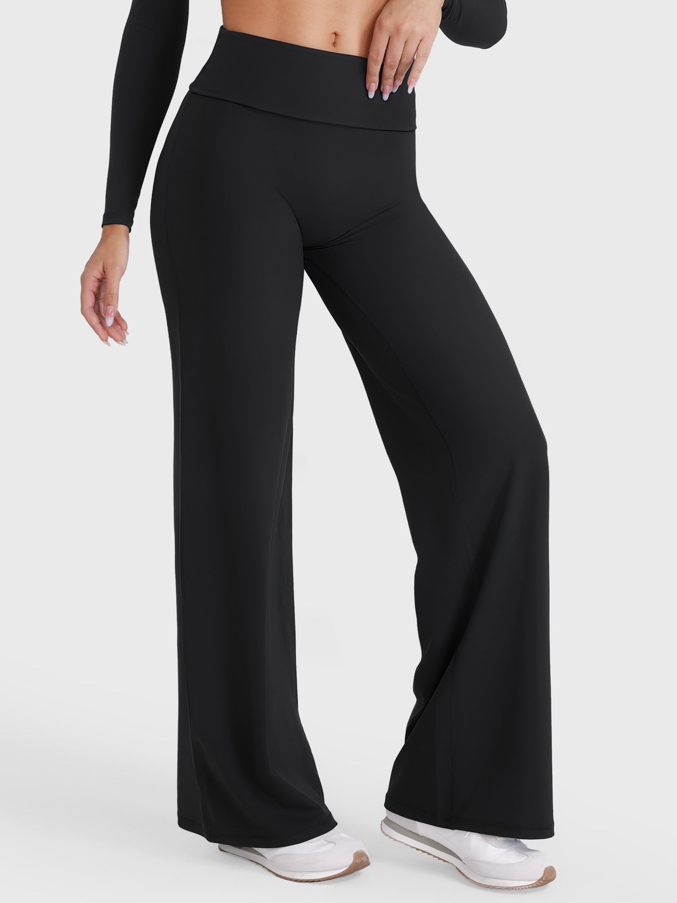 Leggings plegables de pierna recta