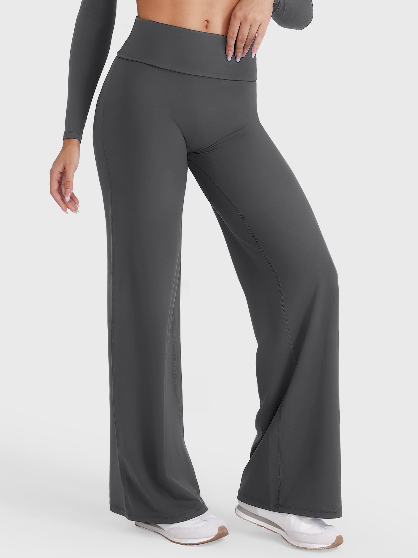 Leggings plegables de pierna recta