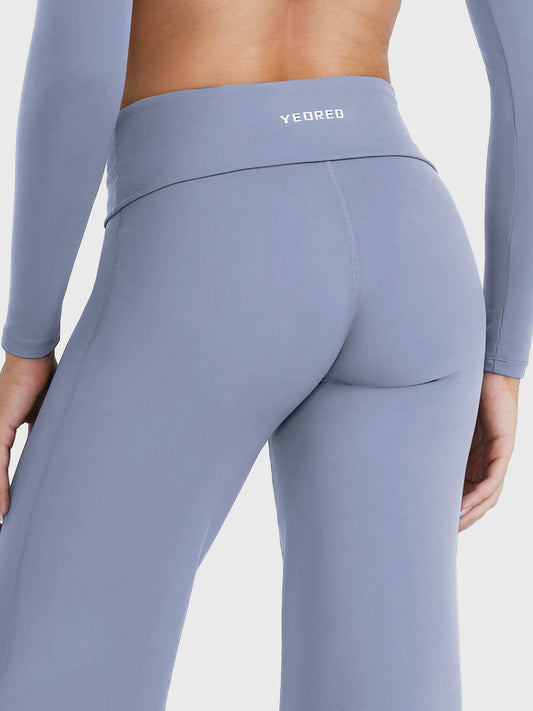 Leggings plegables de pierna recta