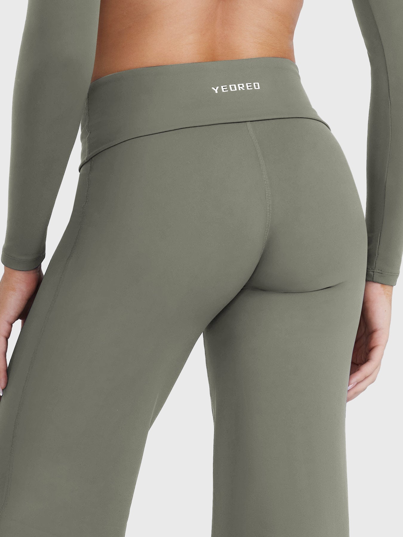 Leggings plegables de pierna recta